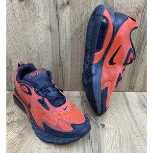 Nike Air Max 200 Shoes Mens 8.5 Red Low Top Basketball Sneakers Training Casual